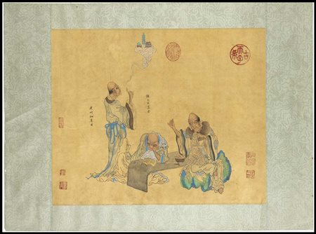 TRE LUOHAN
Cina, XX secolo