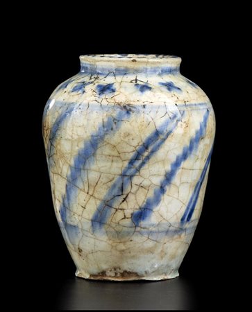VASO IN CERAMICA SMALTATA
Iran, XIX-XX secolo