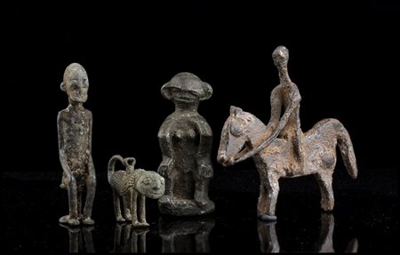 QUATTRO SCULTURE IN BRONZO
Africa