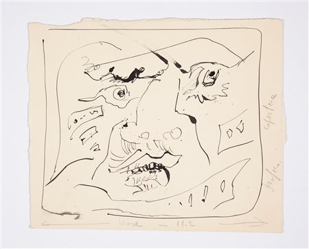 Edouard Pignon (Bully-les-Mines, 1905 - La Couture-Boussey, 1993) Bozzetto...