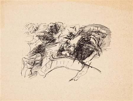 Edouard Pignon (Bully-les-Mines, 1905 - La Couture-Boussey, 1993) Bozzetto...