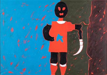 Tano Festa (Roma, 1938 - Roma, 1988) Senza titolo 1986 Acrilico su tela cm...