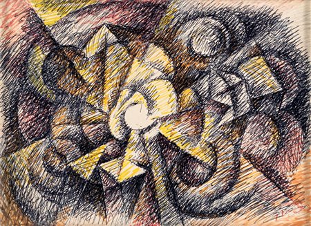 Gerardo Dottori (Perugia, 1884 - Perugia, 1977) Dinamismo di forme 1927...