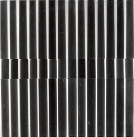 Getulio Alviani (Udine, 1939 - Milano, 2018) Superficie a testura vibratile...