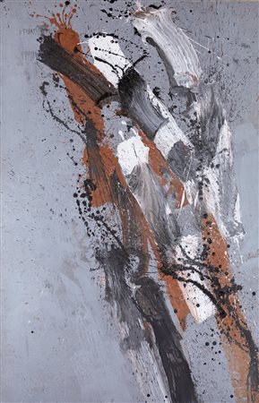 Toti Scialoja (1:Principale) (Roma, 1914 - Roma, 1998) Figura 1995 Vinilico...