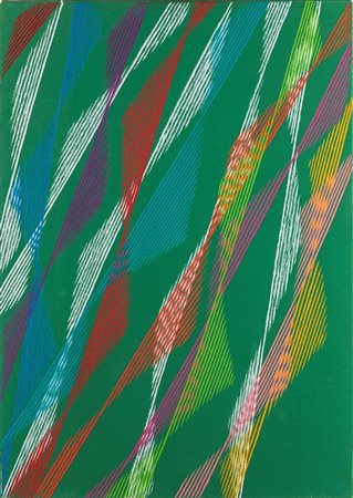 Piero Dorazio (Roma, 1927 - Perugia, 2005) Alhambra 1990 Olio su tela cm...