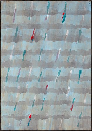 Renzogallo (Roma, 1943 - 0) Senza titolo 1975 Acrilico e pigmenti su tela cm...