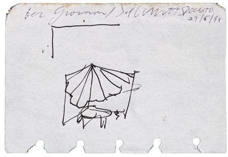 Sol Lewitt (Hartford, 1928 - New York, 2007) Senza titolo 1991 Penna su carta...