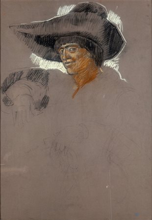 Danilo Donati (Luzzara, 1926 - Roma, 2001) Costume di scena Carboncino e...