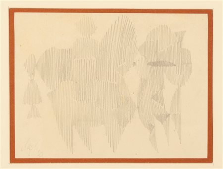 Corrado Cagli (Ancona, 1910 - Roma, 1976) Senza titolo 1962 Matita su carta...