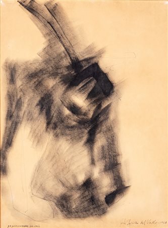 Julio Rosado Del Valle (Catano, 1922 - San Juan, 2008) Il Bue Tempera e china...