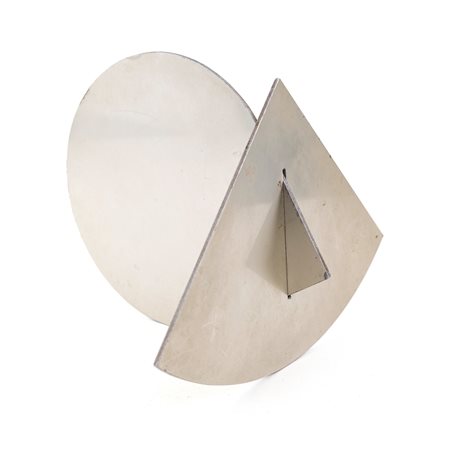 Carlo Lorenzetti (Roma, 1934 - ) Senza titolo Scultura in alluminio cm...