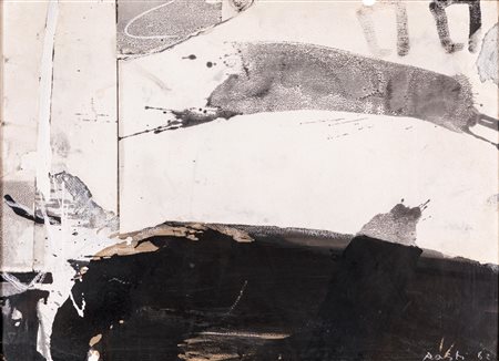 Piero Raspi (Spoleto, 1926 - ) Senza Titolo 1962 Tecnica mista (Tempera e...