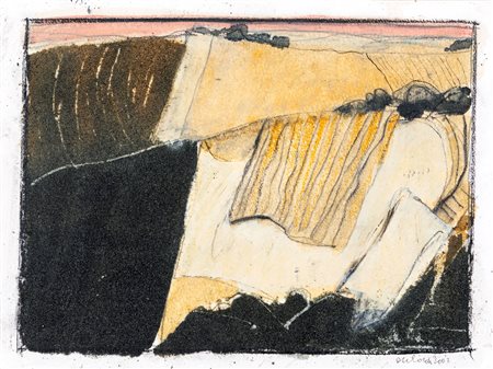 Anonimo del XX secolo ( - ) Senza titolo 2002 Tecnica mista su carta cm...