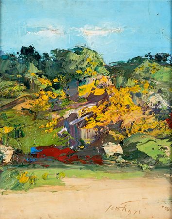 Sergio Scatizzi (Capannori, 1918 - Firenze, 2009) Paesaggio (Impressione di...