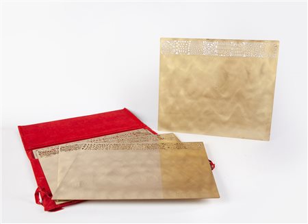 Pietro Consagra (Mazara del Vallo, 1920 - Milano, 2005) Sottopiatti Scultura...