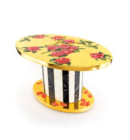 Stefano Di Stasio (Napoli, 1948 - 0) Senza titolo 2017 Centrotavola in legno...