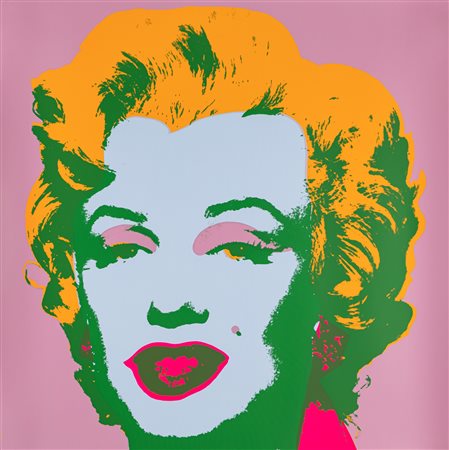 Andy Warhol (Pitsburg, 1928 - New York, 1987) Marilyn Monroe 11.28 Serigrafia...