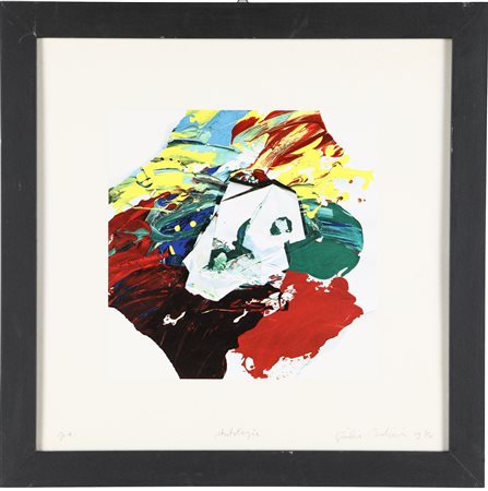 Giulio Paolini (Genova, 1940 - ) Antologia 1974 Serigrafia cm 50x50 - in...