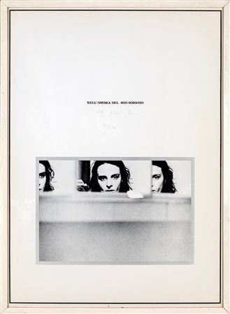 Urs Luthi (Kriens, 1947 - ) Nell'ombra del mio sorriso 1972 Serigrafia cm...
