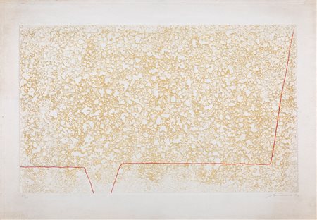 Giuseppe Santomaso (Venezia, 1907 - Venezia, 1990) Senza titolo 1970...