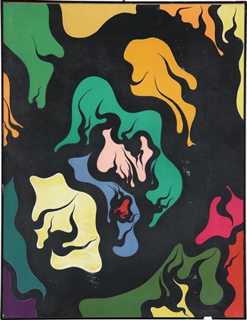 Luigi Boille (Pordenone, 1926 - Roma, 2015) UR 1971 Litografia cm 65x49...