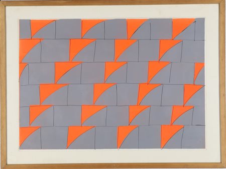 Carla Accardi (Trapani, 1924 - Roma, 2014) Senza titolo Serigrafia cm 50x70 -...