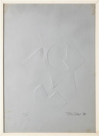 Hans Richter (Berlino, 1888 - Minusio, 1976) Senza titolo 1970 Calcografia cm...