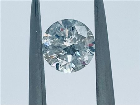 DIAMANTE 0,75 CT COLORE H, GRIGIO DEBOLE PUREZZA I1 TAGLIO BRILLANTE...