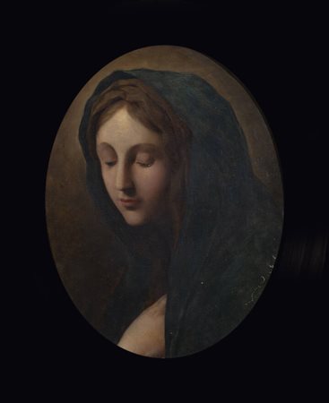 PITTORE ANONIMO<BR>"Volto della Vergine" XVIII secolo