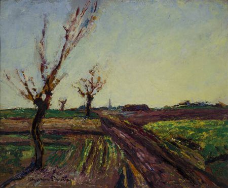 AGOSTINO BOSIA<BR>Torino 1886 - 1962<BR>"Solbiate" 16/2/1923