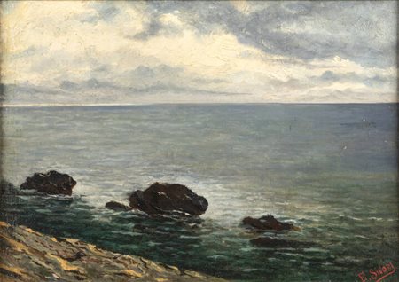 EDUARDO SIVORI<BR>Buenos Aires (Argentina) 1847-1918<BR>"Marina"