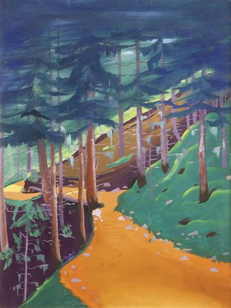 PINO PONTI<BR>Venezia 1905 - 1999<BR>"Paesaggio" 1939