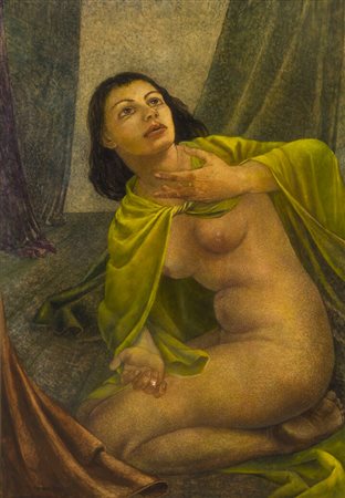 GEMMA VERCELLI<BR>Torino 1916 - 1995 Montecarlo (Monaco)<BR>"Ritratto"