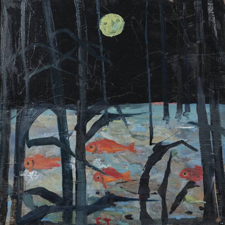 FRANCESCO TABUSSO<BR>Sesto San Giovanni (MI) 1930 - 2012 Torino<BR>"Acquario cinese" 2003