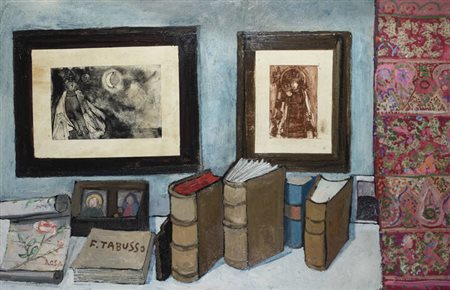 FRANCESCO TABUSSO<BR>Sesto San Giovanni (MI) 1930 - 2012 Torino<BR>"Interno" 1996