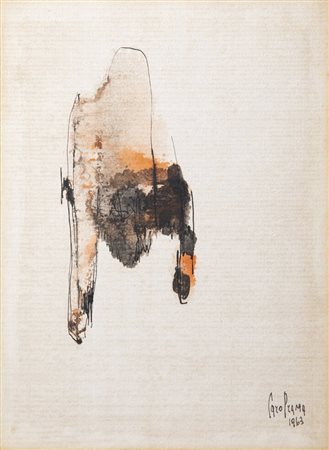 CAROL RAMA<BR>Torino 1918 - 2015<BR>"Senza titolo" 1963