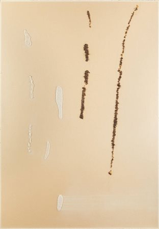 PIER PAOLO CALZOLARI<BR>Bologna 1943<BR>"Senza titolo" 1969