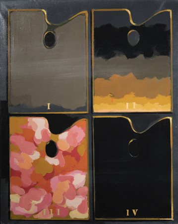 FABRIZIO PLESSI<BR>Reggio Emilia 1940<BR>"Pittorico" 1965