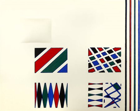 ARNALDO ESPOSTO<BR>Genova 1933-1996<BR>"Rilievi e segni grafici" 1977