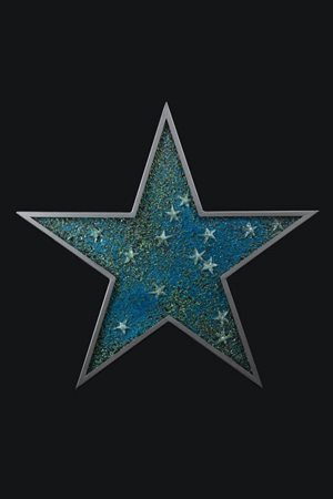 OMAR RONDA<BR>Portula (BI) 1947 - 2017<BR>"Star frozen" 2004