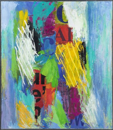 FAUSTO BERTASA<BR>Bergamo 1953<BR>"Senza titolo"