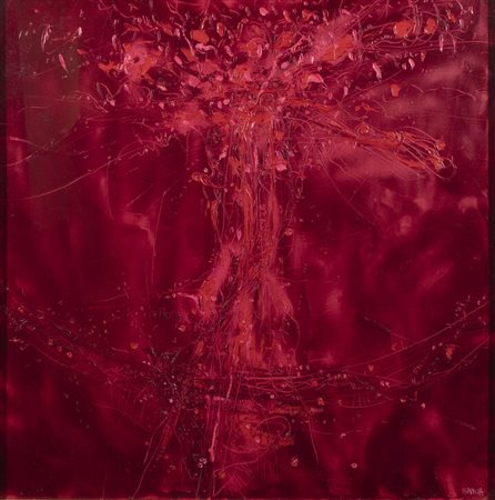 CAMILLO FRANCIA<BR>Casale Monferrato (AL) 1955<BR>"Le radici dell'albero sono dove la terra ha il cuore" 2001