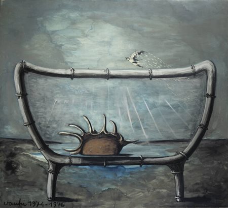 SERGIO VACCHI<BR>Castenaso (BO) 1925-2016<BR>"Nascita della conchiglia" 1974-1976