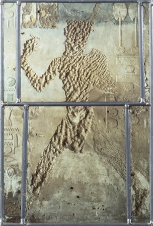 SILVIO WOLF<BR>Milano 1952<BR>"Figura asimmetrica B"