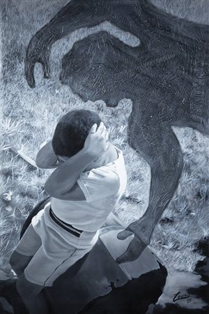 JOSE' ANTONIO FERNANDEZ COUSO<BR>Santiago (Cile) 1992<BR>"Paura dell'ombra" 2013