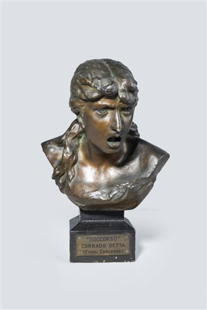 CORRADO BETTA<BR>Asti (AT) 1870 - 1935 Torino<BR>"Soccorso"