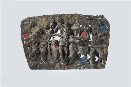 MARIO GIANSONE<BR>Torino 1915 - 1997<BR>"Suonatori di Jazz" 1963