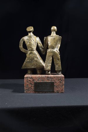 ALDO DEZZA<BR>Torino 1937<BR>"Gli scolari"