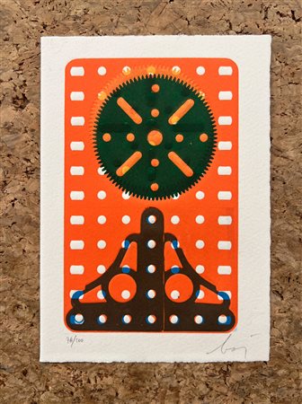 ENRICO BAJ (1927-2003) - Senza Titolo, 1984